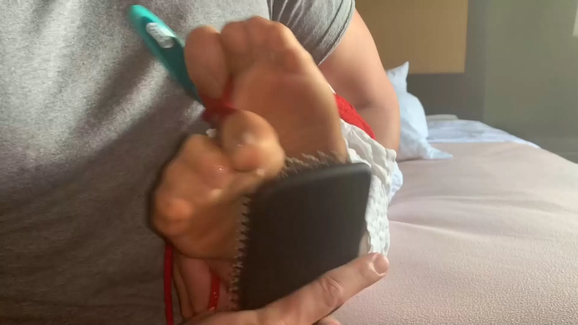 TheDevilsFootstool - Maria Jade mummy wrapped and tickled.mp4_snapshot_05.00.000.webp